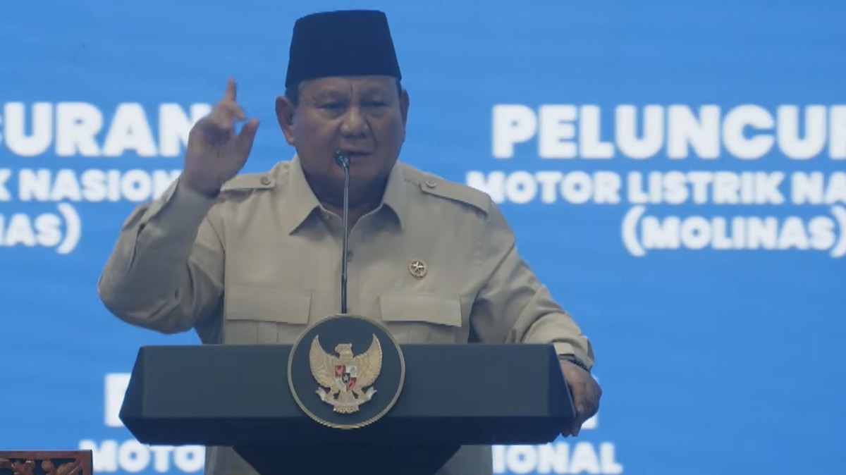 Prabowo Serukan Indonesia Incorporated untuk Ekosistem Motor Listrik Nasional