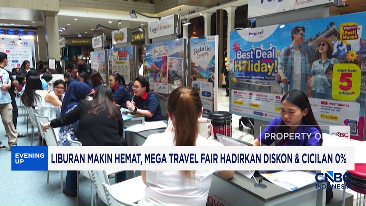 Mega Travel Fair Tawarkan Diskon dan Cicilan 0 Persen