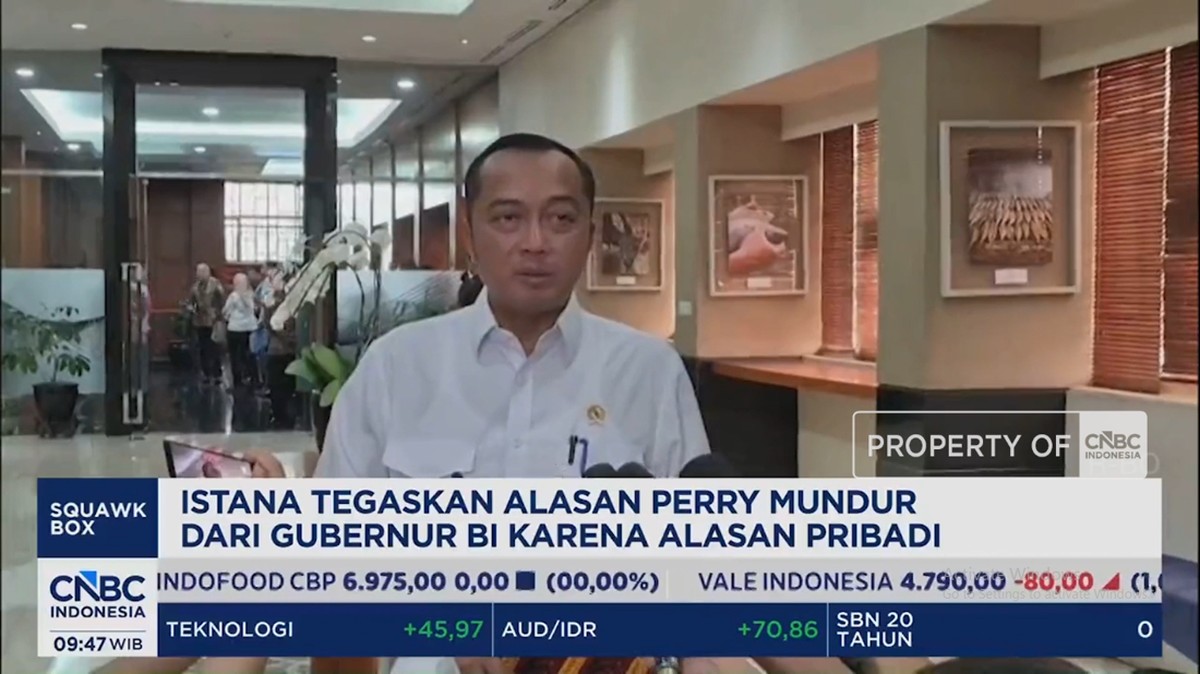 Istana Ungkap Faktor Personal di Balik Mundurnya Gubernur BI
