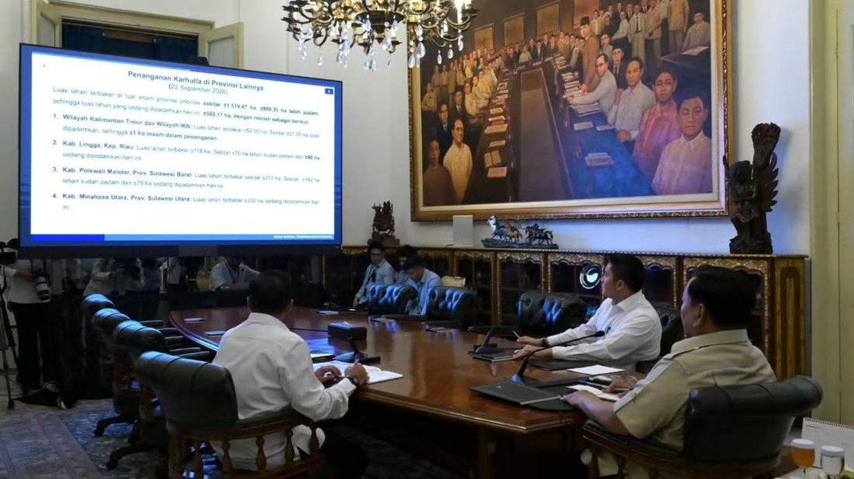 Rapat Darurat Karhutla: 209 Hektar Lahan Masih Menyala