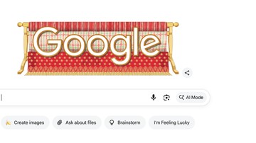 Google Rayakan HUT ke-81 RI dengan Doodle Kain Tenun