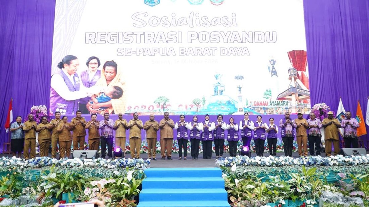 Posyandu Sorong Bertransformasi Lewat Registrasi Digital dan Penguatan Kelembagaan