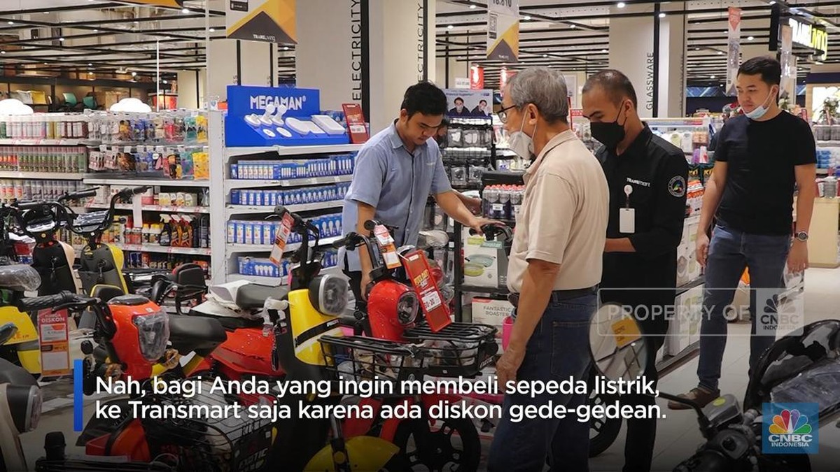 Transmart Full Day Sale 9 Agustus 2026: Sepeda Listrik Diskon Besar