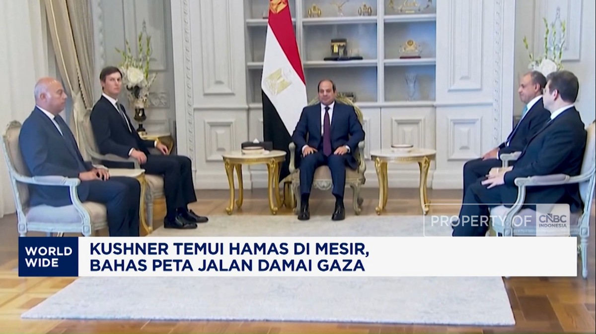 Kushner Bertemu Hamas di Mesir Bahas Roadmap Gaza