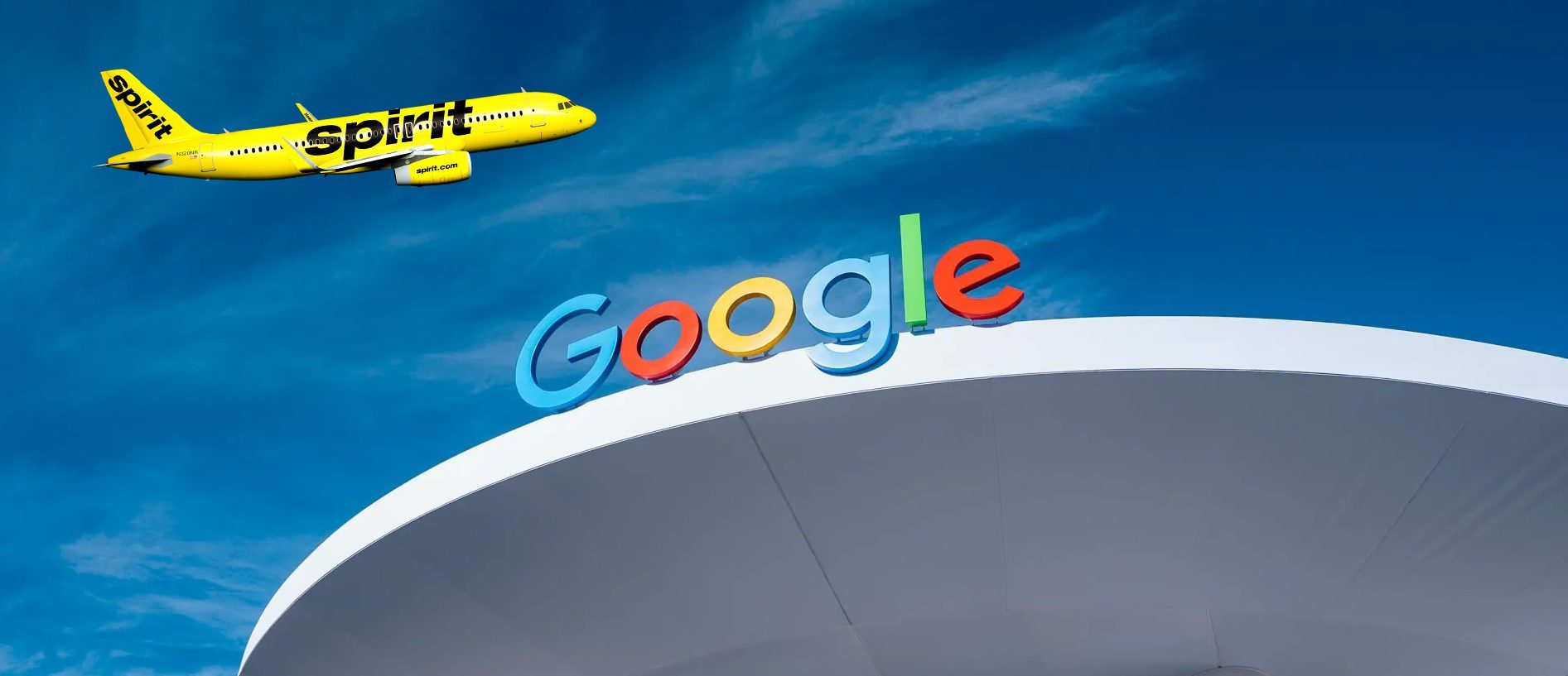 Google Borong Data Bekas Spirit Airlines demi Latih Model AI