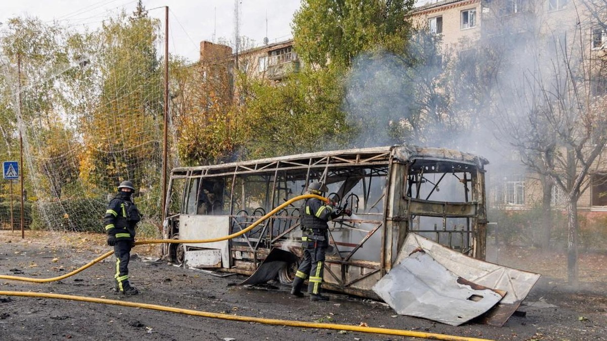 Ledakan Bus di Kramatorsk Tewaskan 30 Warga Sipil