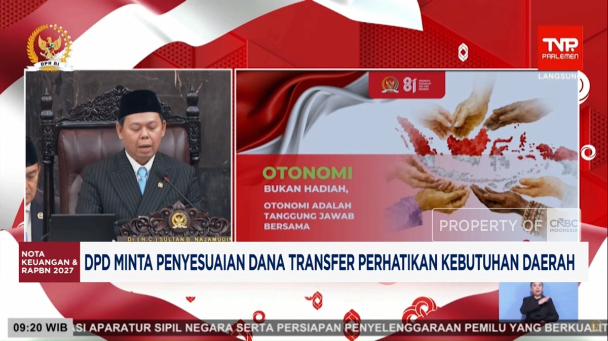 DPD RI Dorong Penyesuaian Dana Transfer Sesuai Kebutuhan Daerah