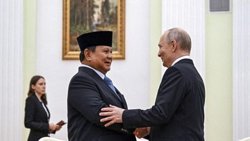 Putin Ucapkan Selamat HUT ke-81 RI kepada Prabowo Subianto