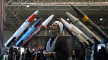 Iran Klaim 75% Stok Rudal dan Drone Masih Siap Operasi