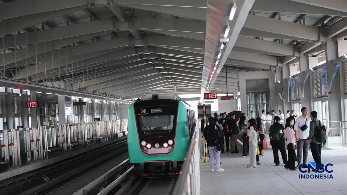 LRT Jakarta Melaju ke Dukuh Atas, Investasi Rp2,7 Triliun Disiapkan