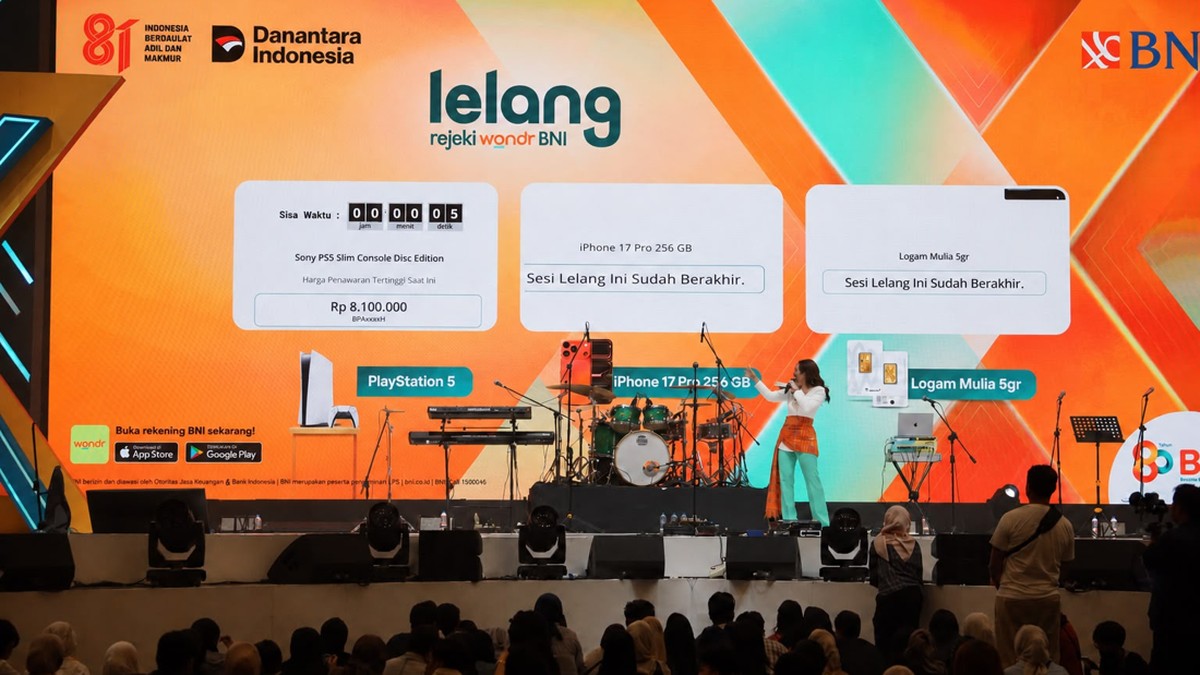 BNI Ubah Poin Jadi Hadiah Lewat Lelang Rejeki di wondrX 2026