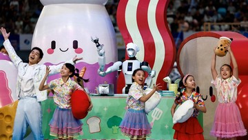Seribu Robot Humanoid Berlaga di World Humanoid Robot Games 2026