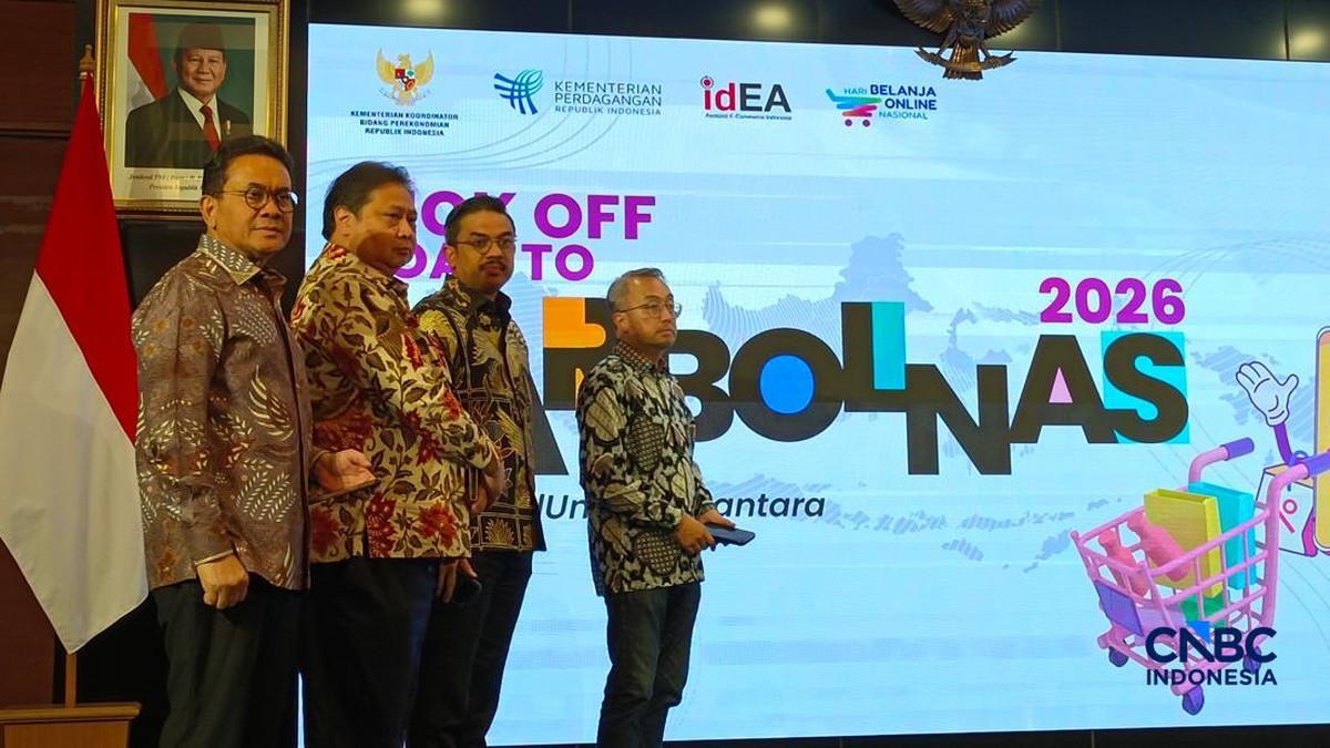 Harbolnas 2026 Ditargetkan Catat Transaksi Rp40 Triliun