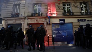Demo Pelajar Prancis Soroti Krisis Fasilitas Sekolah