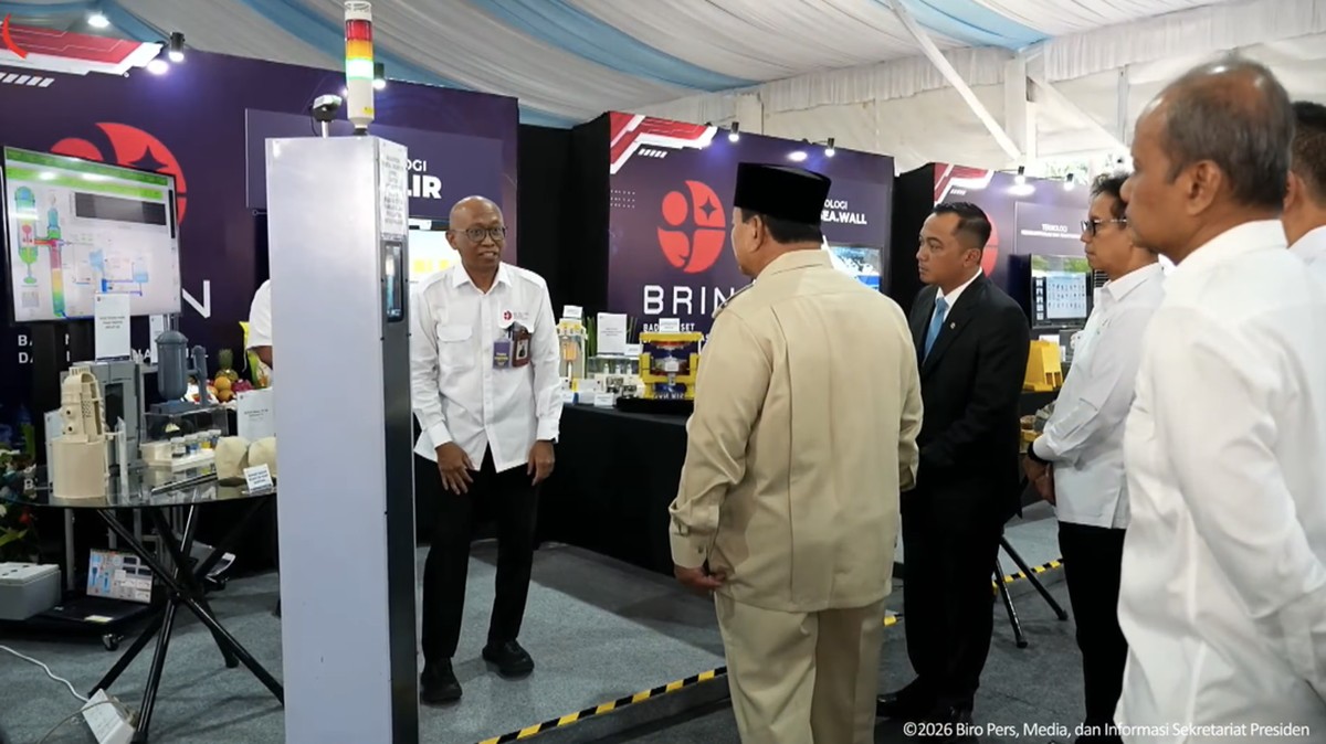 BRIN Ungkap Harta Uranium 89 Ribu Ton RI di Hadapan Prabowo
