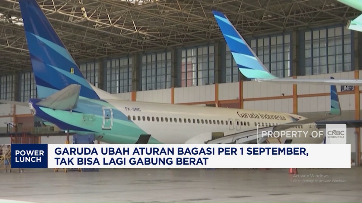 Garuda Indonesia Terapkan Skema Bagasi Berdasarkan Jumlah Koper