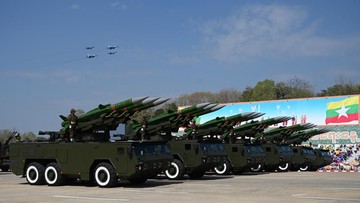 Serangan Udara Militer Myanmar Hantam Biara, 14 Orang Tewas