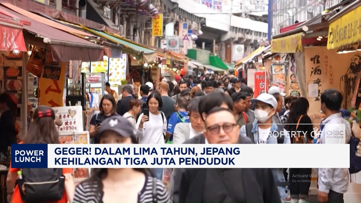 Dalam Lima Tahun, Penduduk Jepang Menyusut Tiga Juta Jiwa