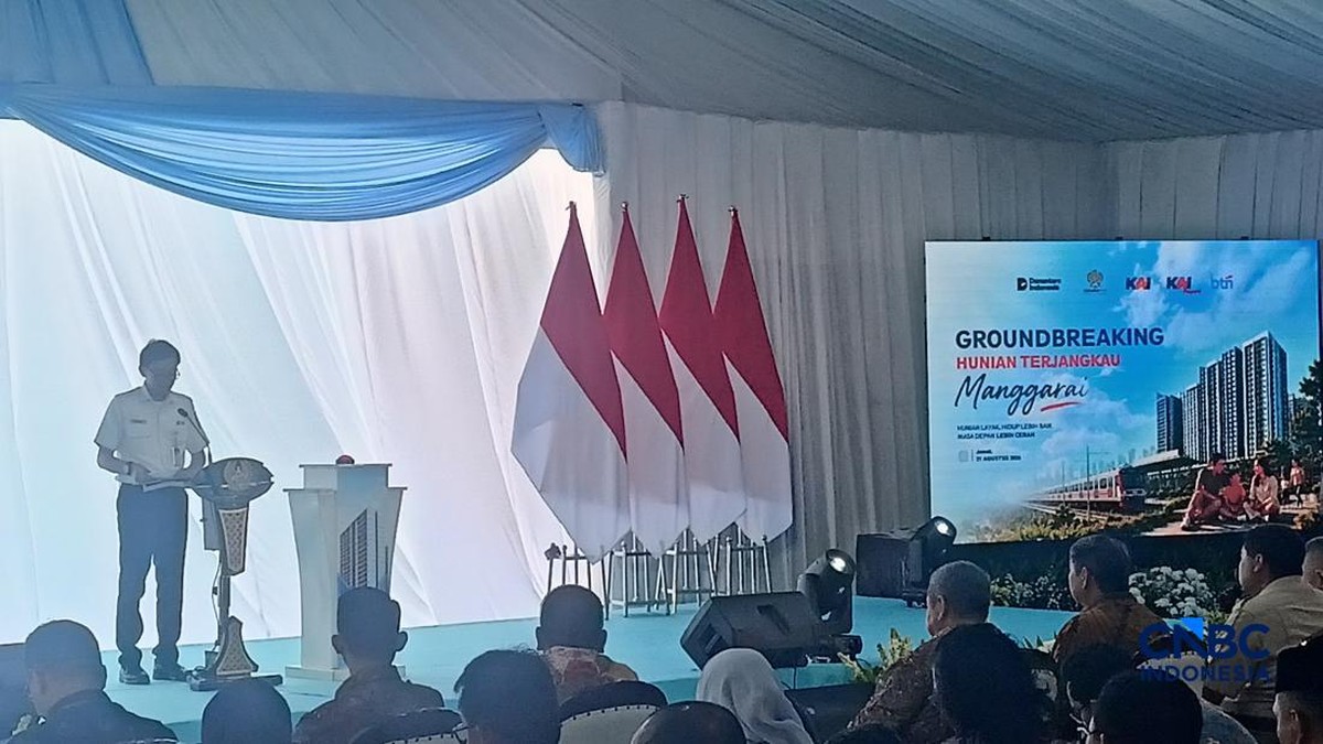 KAI Bangun 8 Menara Rusun di Manggarai untuk MBR