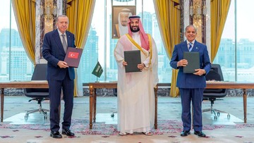 Saudi, Pakistan, dan Turki Sepakati Pakta Pertahanan Makkah