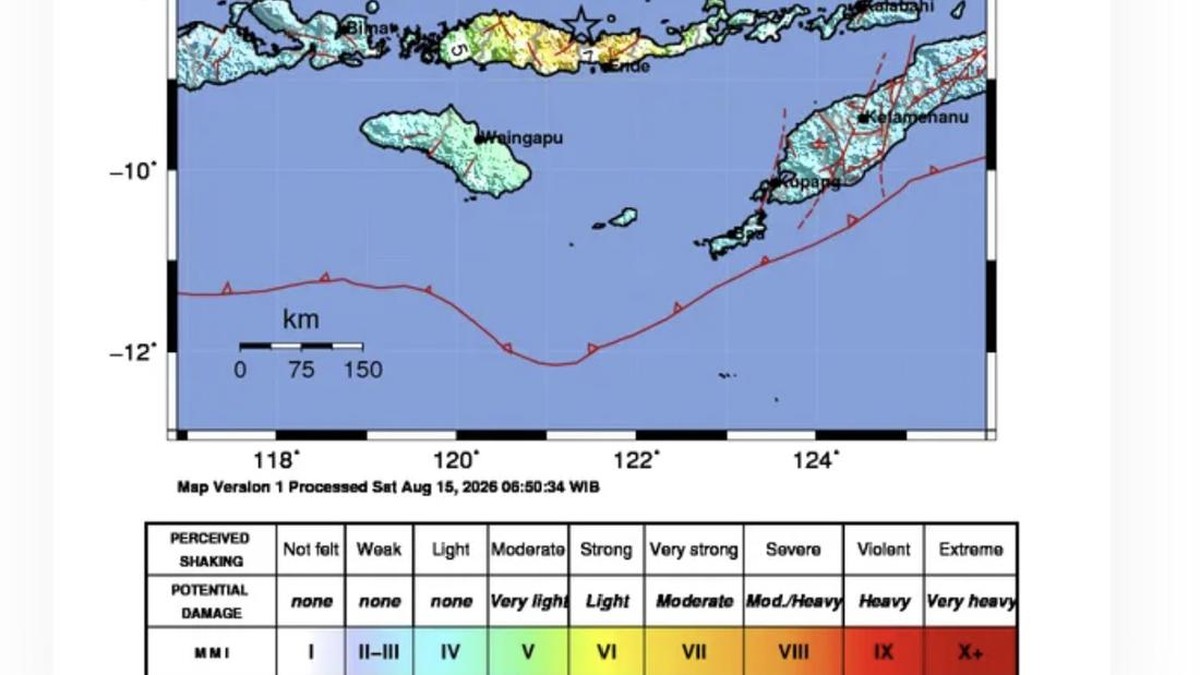 Gempa M 7,7 Guncang NTT dan Picu Tsunami, Sistem Peringatan Diuji