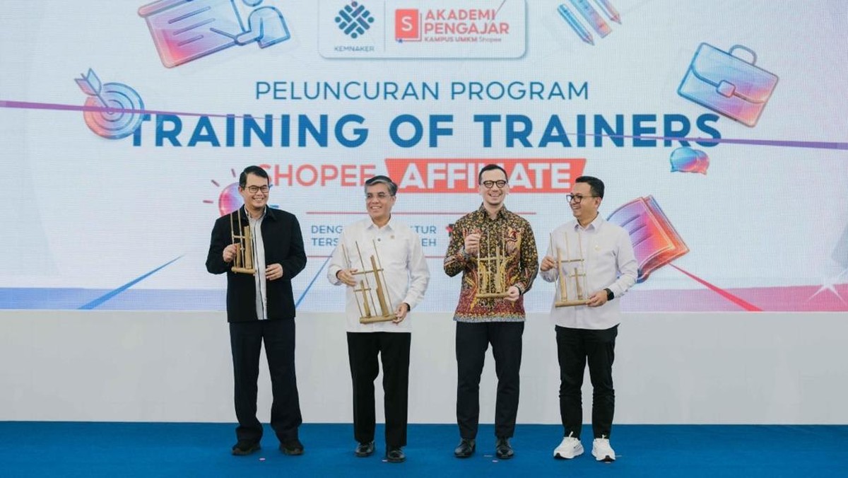 Target 60.000 Affiliator Baru dalam Kolaborasi Shopee dan Kemnaker
