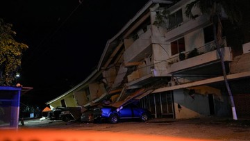 Gempa M 7,7 Guncang Panama, Bangunan Roboh dan Warga Panik