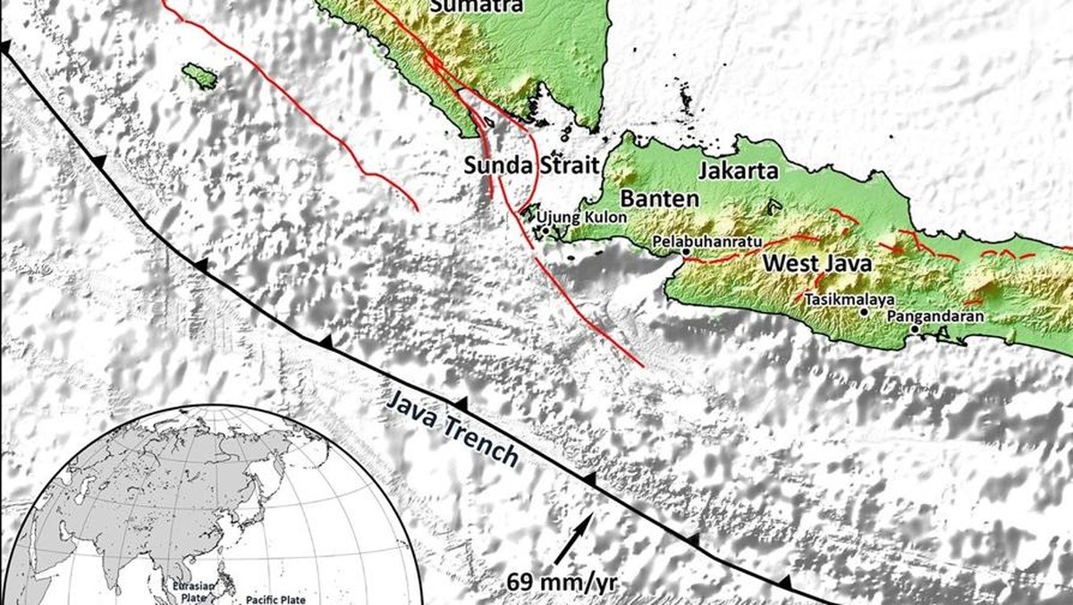 14 Zona Megathrust Indonesia dan Skenario Gempa M 9,2