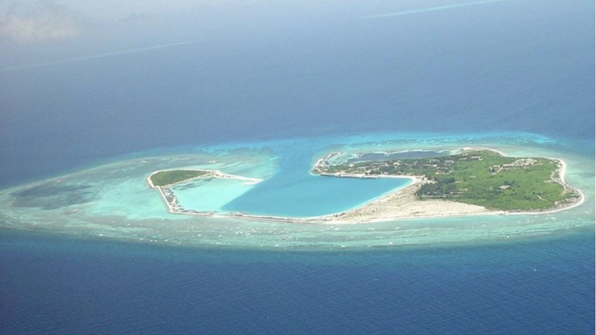 China Rampungkan Tahap Pertama Pulau Buatan di Karang Antelope
