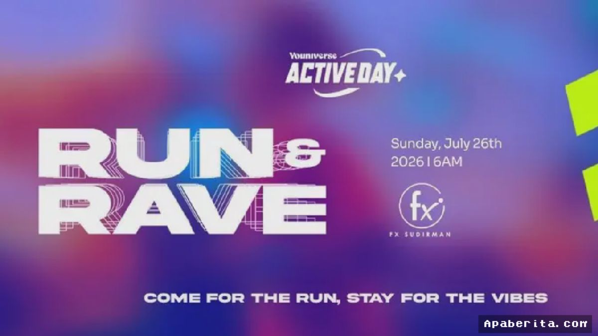 Youniverse Active Day: RUN & RAVE Digelar 26 Juli 2026 di Jakarta