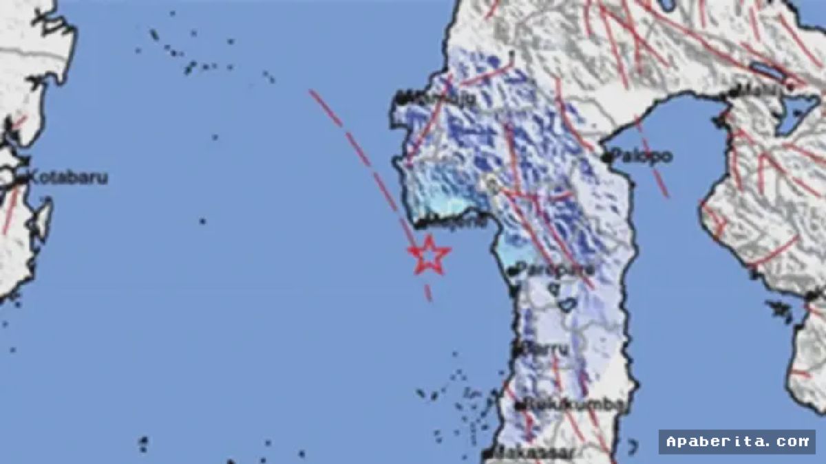 Gempa Magnitudo 4,7 Guncang Polewali Mandar Kamis Pagi