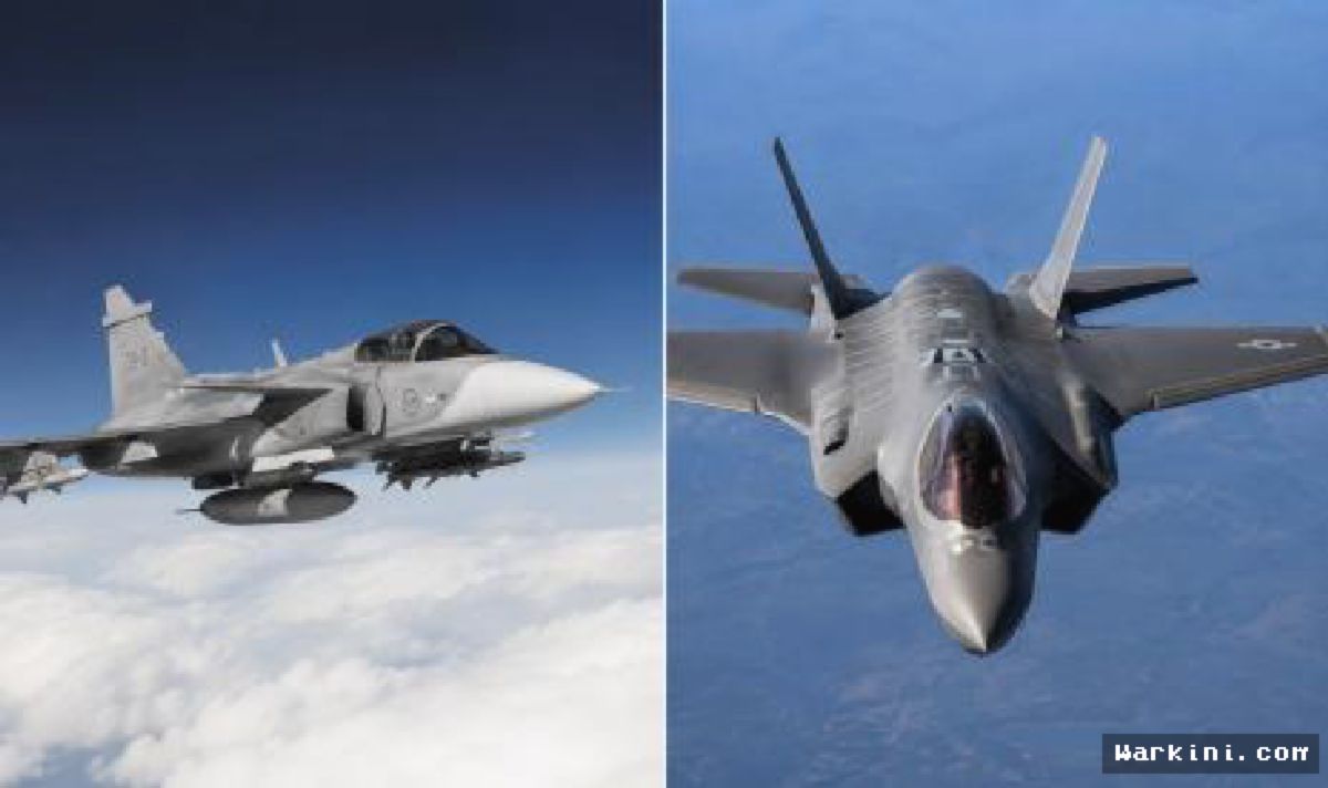 Kanada Pilih Gripen Swedia, Tantang Dominasi F-35 AS