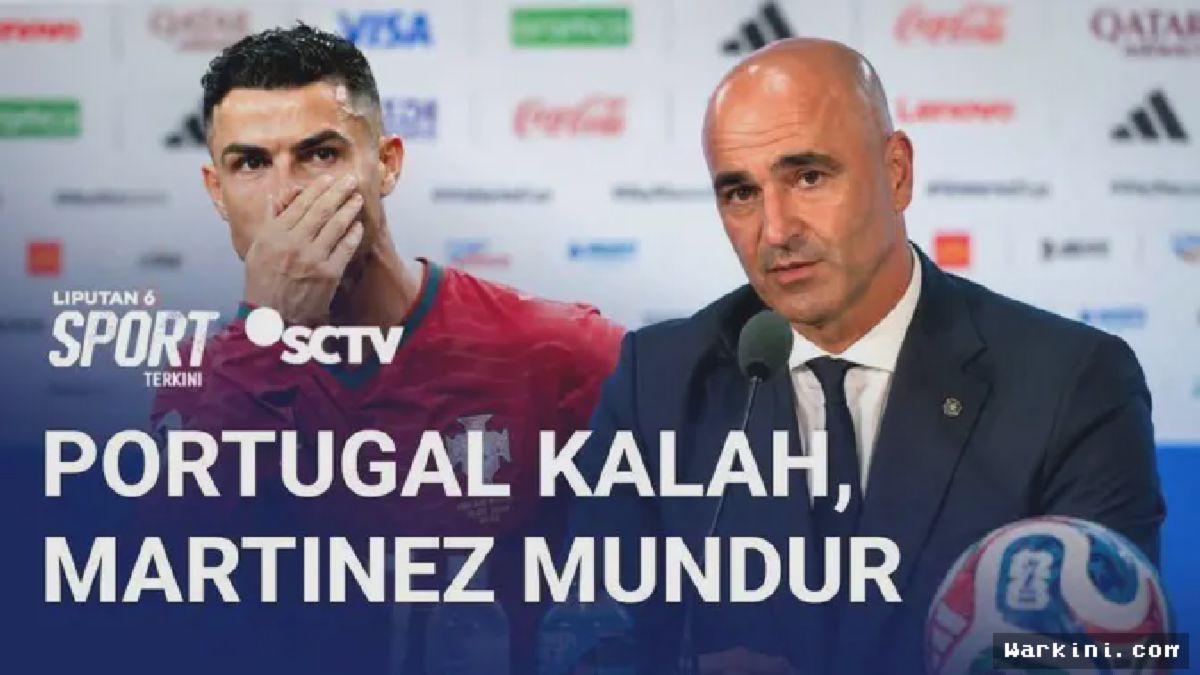 Portugal — Roberto Martinez Resmi Out Usai Tumbang dari Spanyol