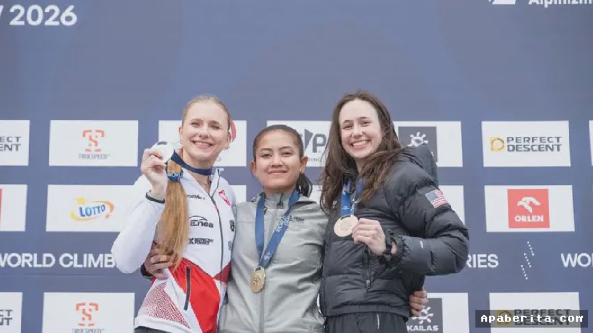 Desak Made Rita Raih Emas World Climbing Series Krakow 2026