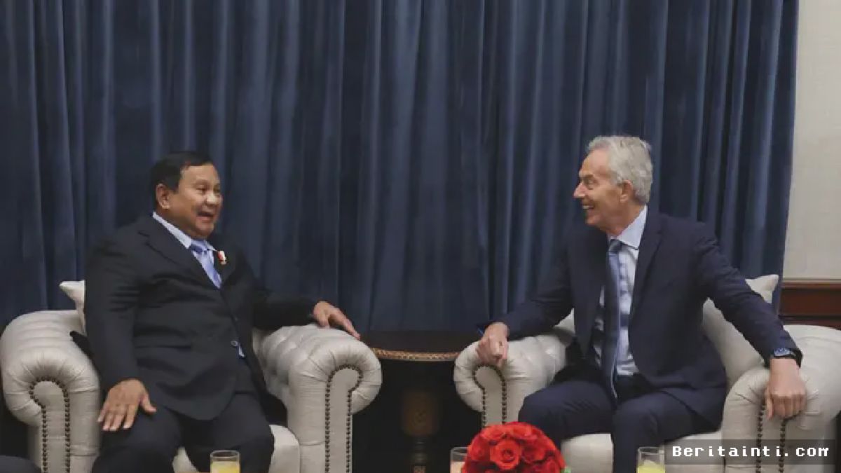Jakarta — Tony Blair dan Presiden Prabowo Jajaki Kerja Sama Strategis