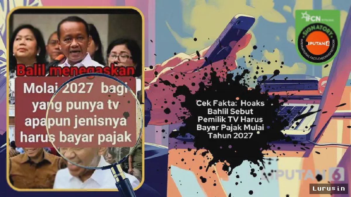Bahlil Sebut Pajak Televisi Mulai 2027, Benarkah?