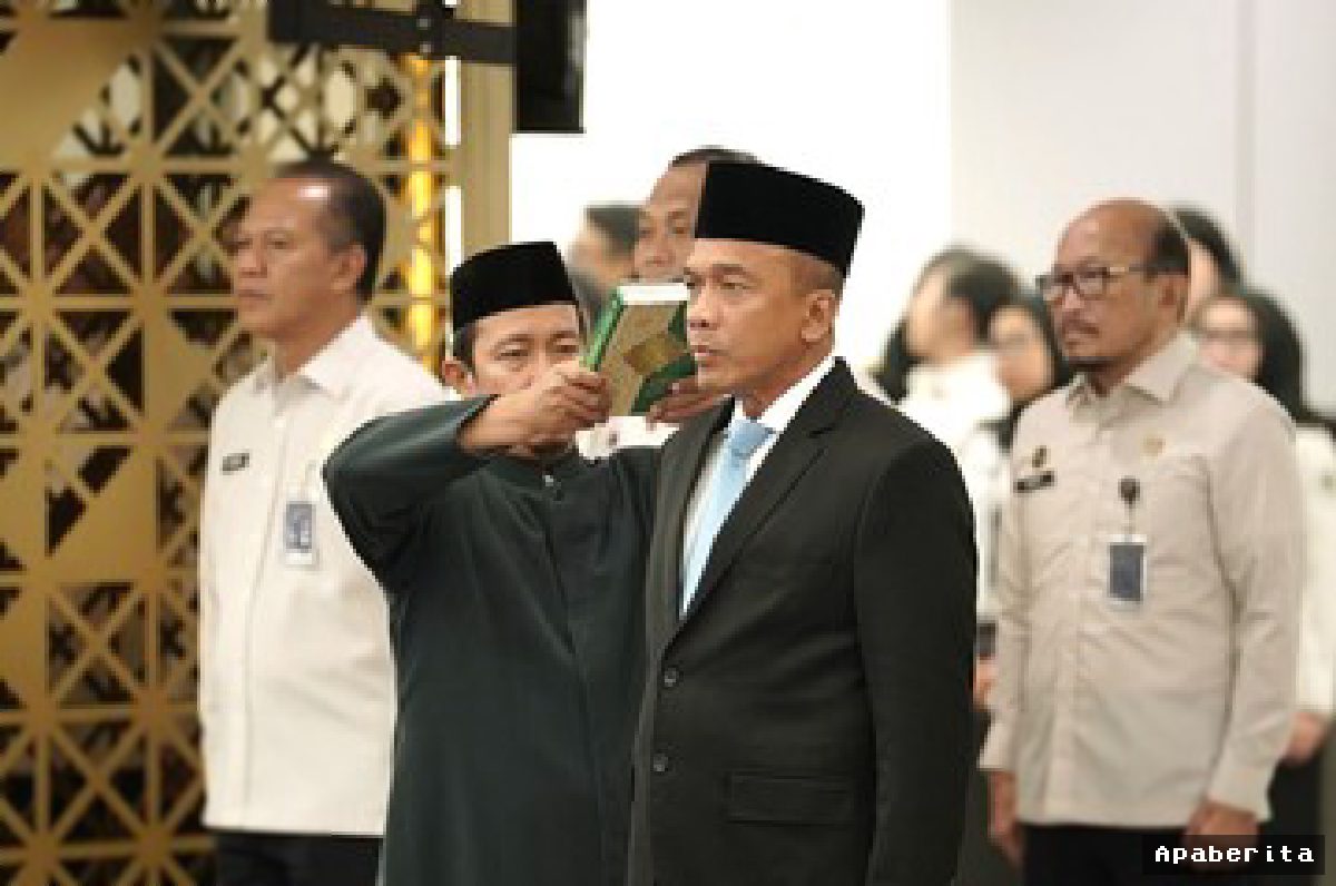 Rudi Setiawan Resmi Jabat Irjen Kemenimipas, Menteri Agus Tekankan Integritas