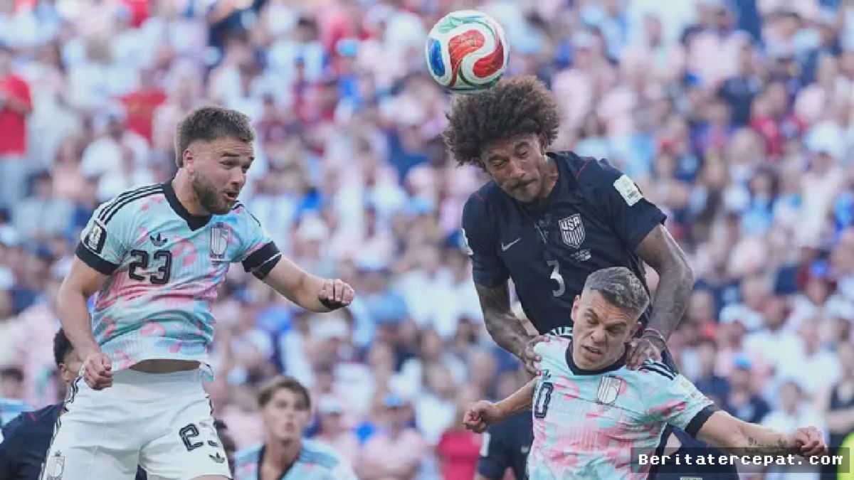 SEATTLE — Belgia menghancurkan harapan Amerika Serikat dengan kemenangan telak 4-1 di
