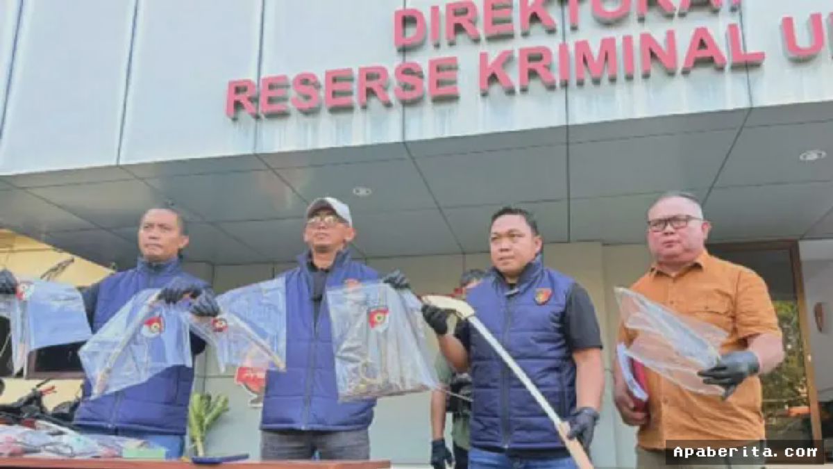 Polda Sulut Gerebek Pabrik Sajam Ilegal di Minahasa Utara