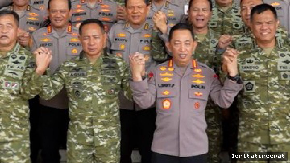 BARU SAJA: Kapolri Listyo Sigit-Panglima Agus Subianto Bertemu