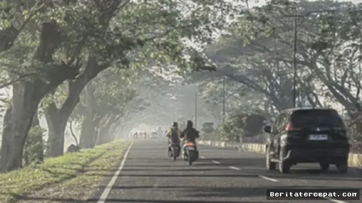 Lombok Diselimuti Haze, Jarak Pandang Anjlok Hingga 1 Kilometer Saat Dini Hari