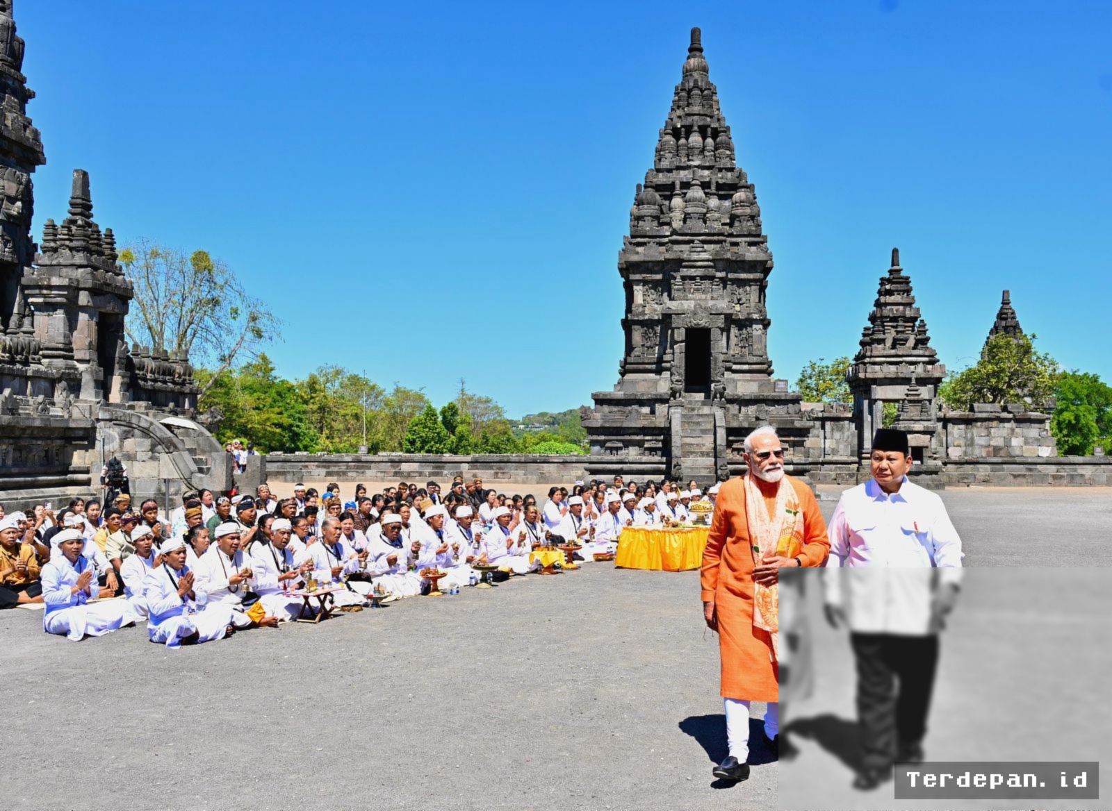 Jakarta — Prabowo dan PM Modi Realisasikan Restorasi Candi Prambanan