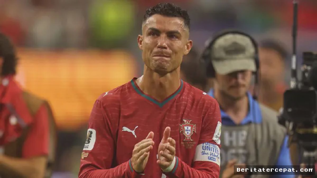 Ronaldo Menangis Saat Portugal Tersingkir, Spanyol Melaju