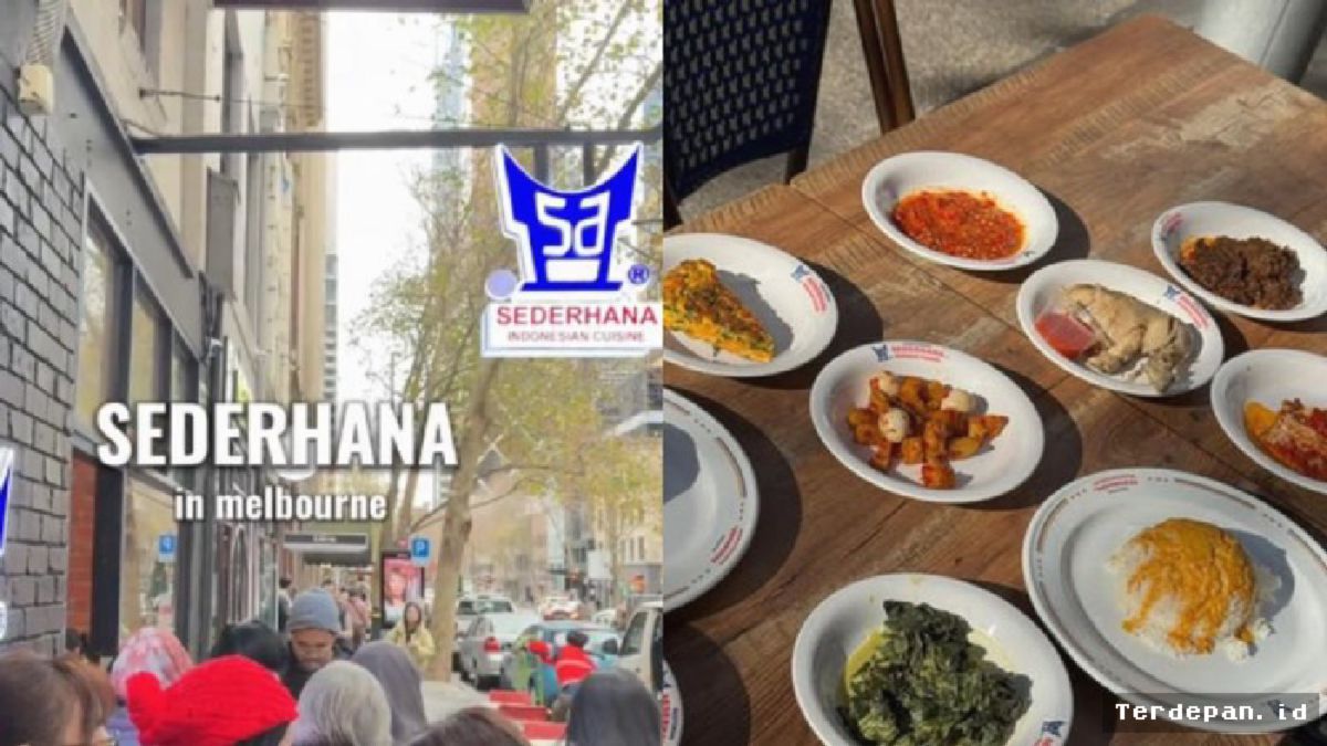 Australia — Restoran Sederhana Buka, WNI Antre Panjang