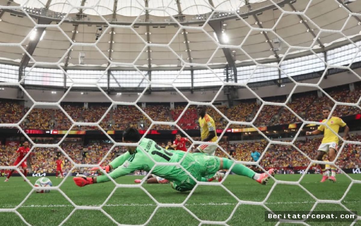 VANCOUVER — Swiss Singkirkan Kolombia via Adu Penalti Dramatis