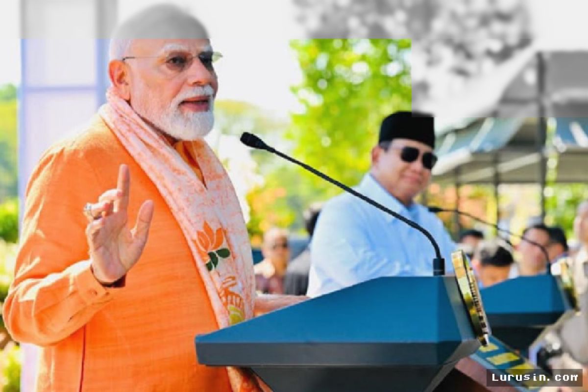 Modi Puji Prabowo Sebagai Presiden dan Prajurit Paham Perencanaan
