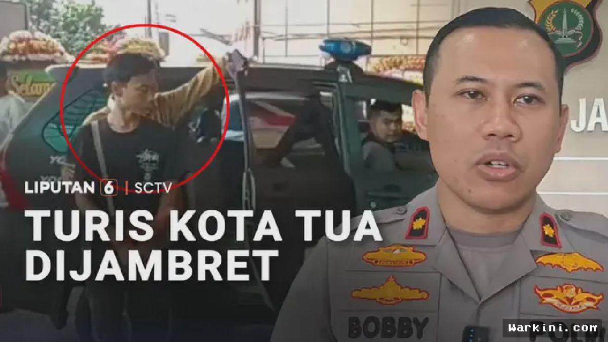 Kota Tua, Jakarta — Turis Asing Dijambret, Ponsel Raib