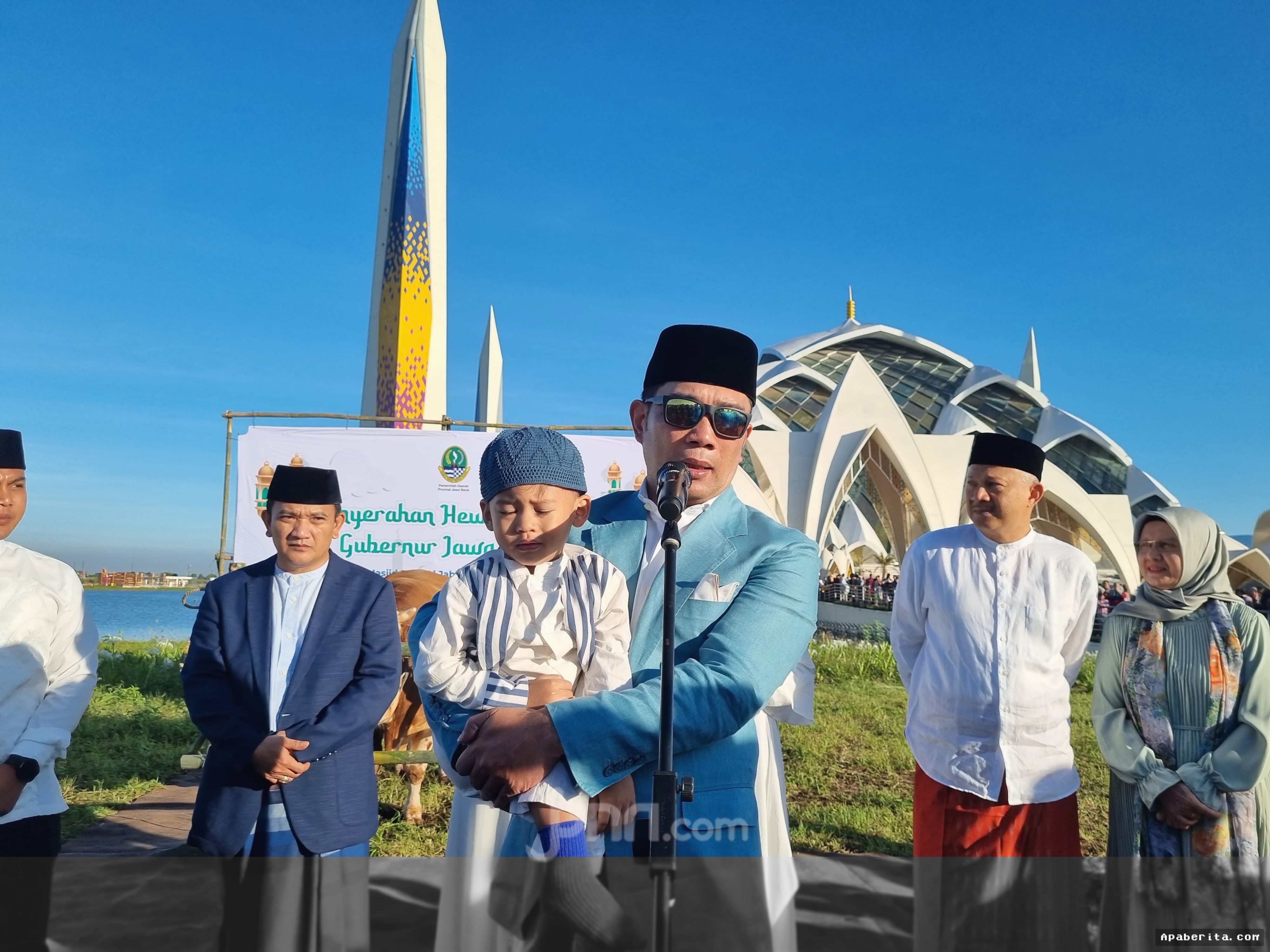 Ridwan Kamil Perjuangkan Hak Asuh Anak Arkana ke PA Bandung