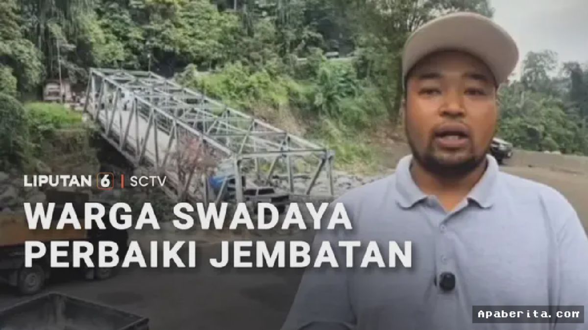 Bener Meriah, Aceh — Warga Gotong Royong Perbaiki Jembatan Enang-Enang
