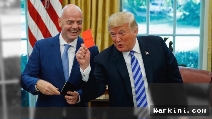 Gedung Putih — Trump Intervensi FIFA Soal Kartu Merah Balogun